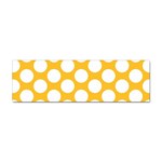 Sunny Yellow Polkadot Bumper Sticker 10 Pack