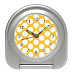 Sunny Yellow Polkadot Desk Alarm Clock