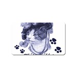 Miss Kitty blues Magnet (Name Card)