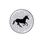 Unicorn on Starry Background Golf Ball Marker (for Hat Clip)