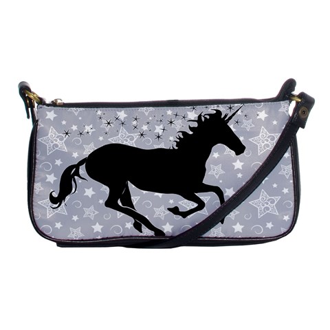 Unicorn on Starry Background Evening Bag from UrbanLoad.com Front