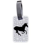 Unicorn on Starry Background Luggage Tag (One Side)