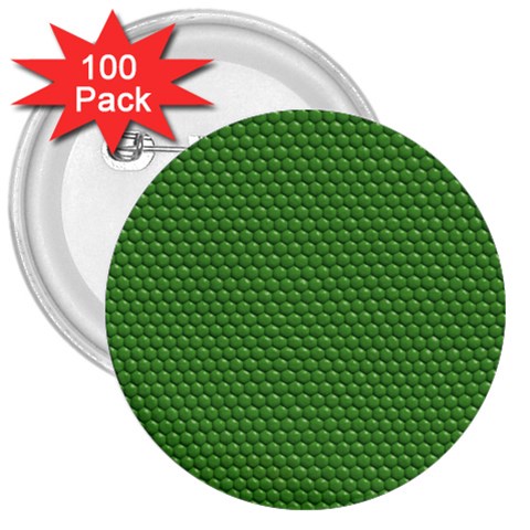 Snake 3  Button (100 pack) from UrbanLoad.com Front