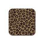 Leopard Rubber Coaster (Square)