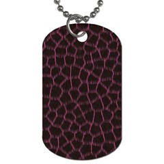Giraffe Dog Tag (Two Sides) from UrbanLoad.com Back