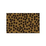 Cheetah Sticker Rectangular (10 pack)