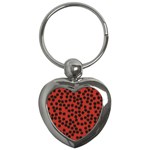 Cheetah Key Chain (Heart)