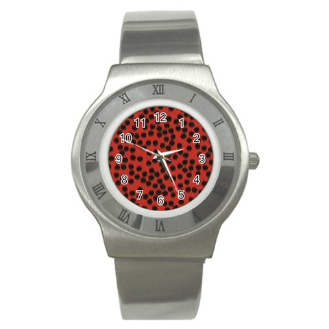 Cheetah Stainless Steel Watch from UrbanLoad.com Front