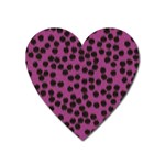 Cheetah Magnet (Heart)