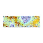 Golden Violet Sea Shells, Abstract Ocean Bumper Sticker