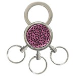 Cheetah 3-Ring Key Chain