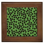 Cheetah Framed Tile