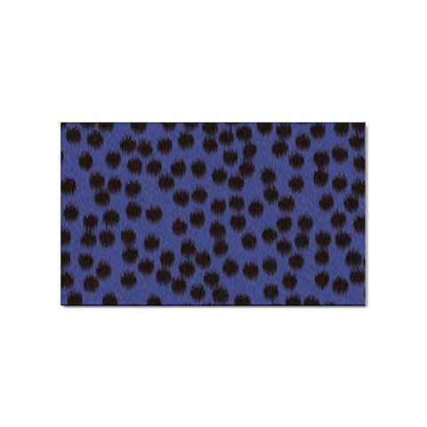 Cheetah Sticker Rectangular (10 pack) from UrbanLoad.com Front