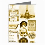 Parisgoldentower Greeting Card