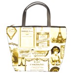 Parisgoldentower Bucket Handbag