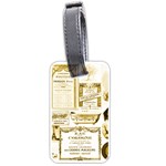 Parisgoldentower Luggage Tag (One Side)