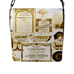 Parisgoldentower Flap Closure Messenger Bag (Large)