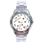 Bulletsnbulletholes Stainless Steel Watch