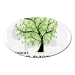 Lyme Tree Magnet (Oval)