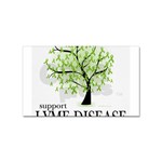 Lyme Tree Sticker Rectangular (10 pack)