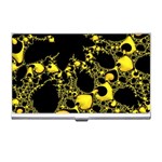 Special Fractal 04 Yellow Business Card Holder