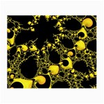 Special Fractal 04 Yellow Glasses Cloth (Small)