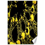 Special Fractal 04 Yellow Canvas 12  x 18  (Unframed)
