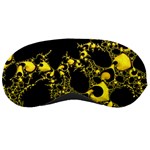 Special Fractal 04 Yellow Sleeping Mask