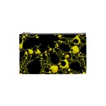 Special Fractal 04 Yellow Cosmetic Bag (Small)