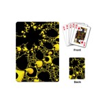 Special Fractal 04 Yellow Playing Cards (Mini)
