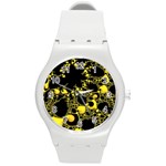 Special Fractal 04 Yellow Plastic Sport Watch (Medium)