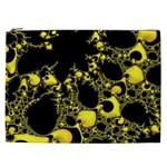 Special Fractal 04 Yellow Cosmetic Bag (XXL)