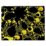 Special Fractal 04 Yellow Cosmetic Bag (XXXL)