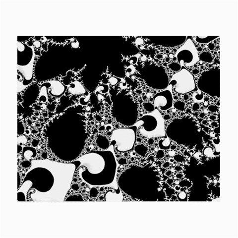 Special Fractal 04 B&w Glasses Cloth (Small) from UrbanLoad.com Front