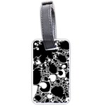 Special Fractal 04 B&w Luggage Tag (Two Sides)