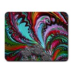 Special Fractal 02 Red Small Mouse Pad (Rectangle)