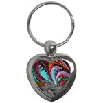 Special Fractal 02 Red Key Chain (Heart)