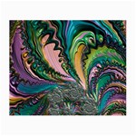 Special Fractal 02 Purple Glasses Cloth (Small)