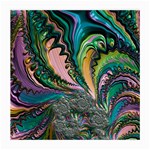 Special Fractal 02 Purple Glasses Cloth (Medium)