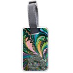 Special Fractal 02 Purple Luggage Tag (One Side)