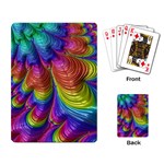 Radiant Sunday Neon Playing Cards Single Design