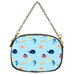 Fun Fish of the Ocean Chain Purse (Two Sided)  from UrbanLoad.com Back