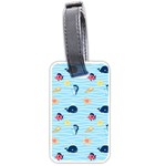 Fun Fish of the Ocean Luggage Tag (One Side)