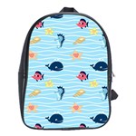 Fun Fish of the Ocean School Bag (XL)