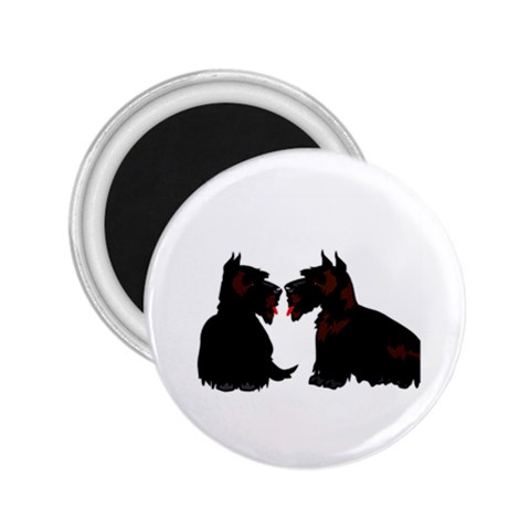 Scottish Terriers 2.25  Magnet from UrbanLoad.com Front