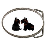 Scottish Terriers Belt Buckle