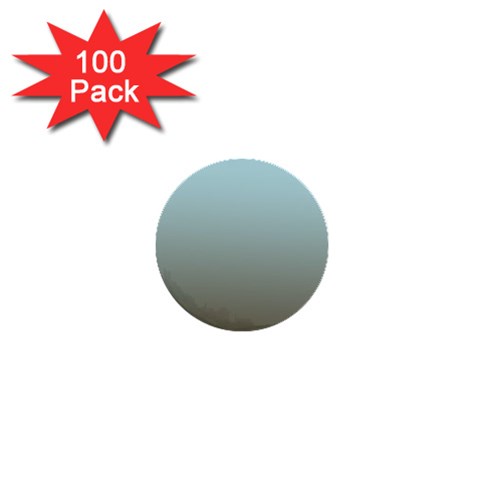 Blue Gold Gradient 1  Mini Button (100 pack) from UrbanLoad.com Front