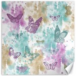 Joy Butterflies Canvas 20  x 20  (Unframed)