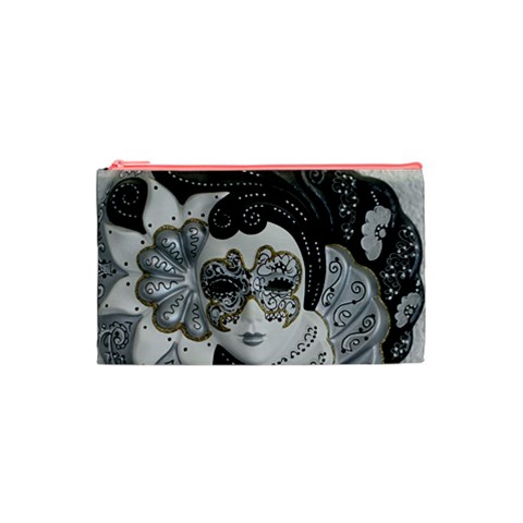Venetian Mask Cosmetic Bag (Small) from UrbanLoad.com Front