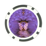 Artsy Purple Awareness Butterfly Poker Chip (10 Pack)